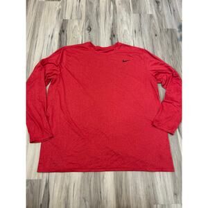 Nike Legend 2.0 Men's Size 3XLT Dry Training T-Shirt 718837-672 Light Red